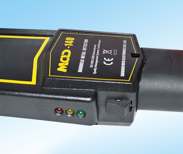 Quality Rechargeable Long Range Handheld Metal Detector With Audio alert / LED indicator for sale