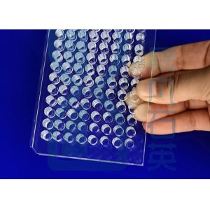 SIO2 Precision Glass Hemagglutination Plate Quartz 96 Well