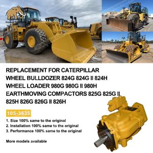 Wholesale 105-3635 Hydraulic Pump Assembly for Caterpillar 824G 824H 980G 980H with Precise Match and Excellent Performance from china suppliers