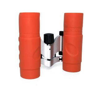 Orange Mini Binocular Telescope 8x21 Folding Roof Binoculars For Outdoors