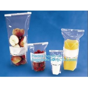 Wholesale Fisherbrand™ Sterile Polyethylene Sampling Bags Capacity: 120mL, Bags with Flat-Wire Closures, Sample Collection and Tra from china suppliers
