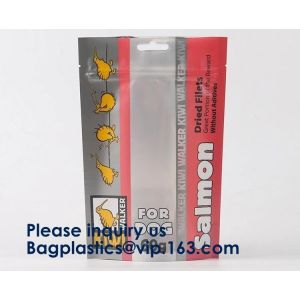 Custom Detox Tea Printed Stand Up Zipper Plastic K Pouch Standup Bag For Soup