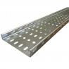 Aluminium / FRP Building Cable Tray With Powder Coated Customized Colors for sale