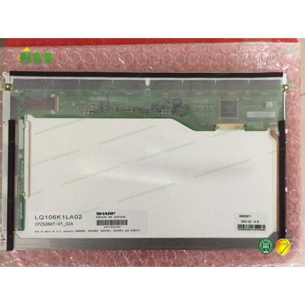 LQ106K1LA02 10.6 inch Industrial LCD Displays SHARP LCD Panel Active Area 230.4