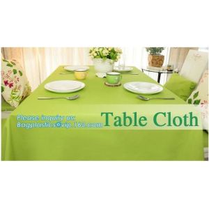 Reusable Non Woven Disposable Table Cloth/Table Cover for wedding ,outdoor
