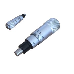 0-6.5mm Small Micrometer Head With Clamp Nut And Spherical Measuring Face