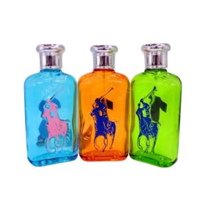 Screw Seal Refillable Glass Perfume Bottle Screen Printing Surface Handling