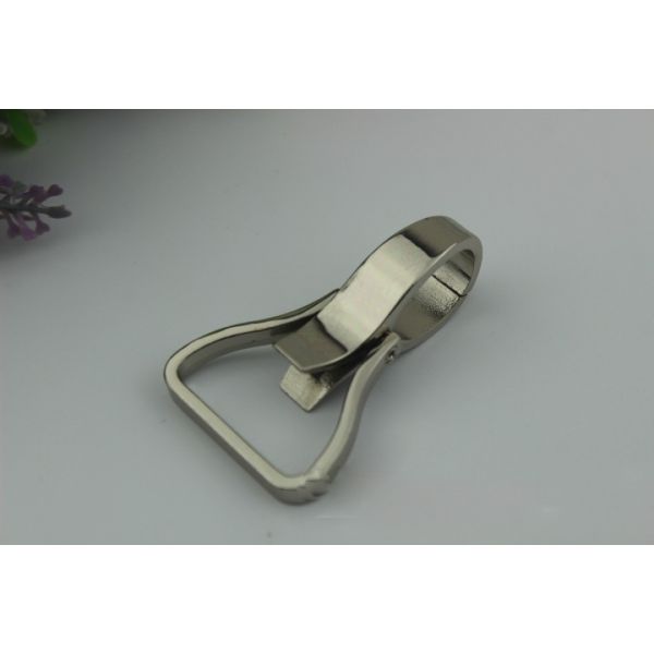 New style zinc alloy 4 color provide bag accessory 25 mm & 31 mm width triangle snap hook