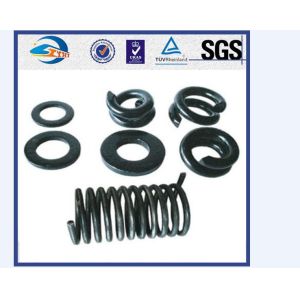 55Si2Mn 38Si7 Elastic Rail Clips Railway Fastening System 44HRC - 48HRC
