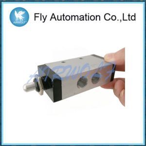 0.1 - 0.7 Mpa Pneumatic Manual Valve Xq230610 Aluminium Alloy Material 3/2 Way