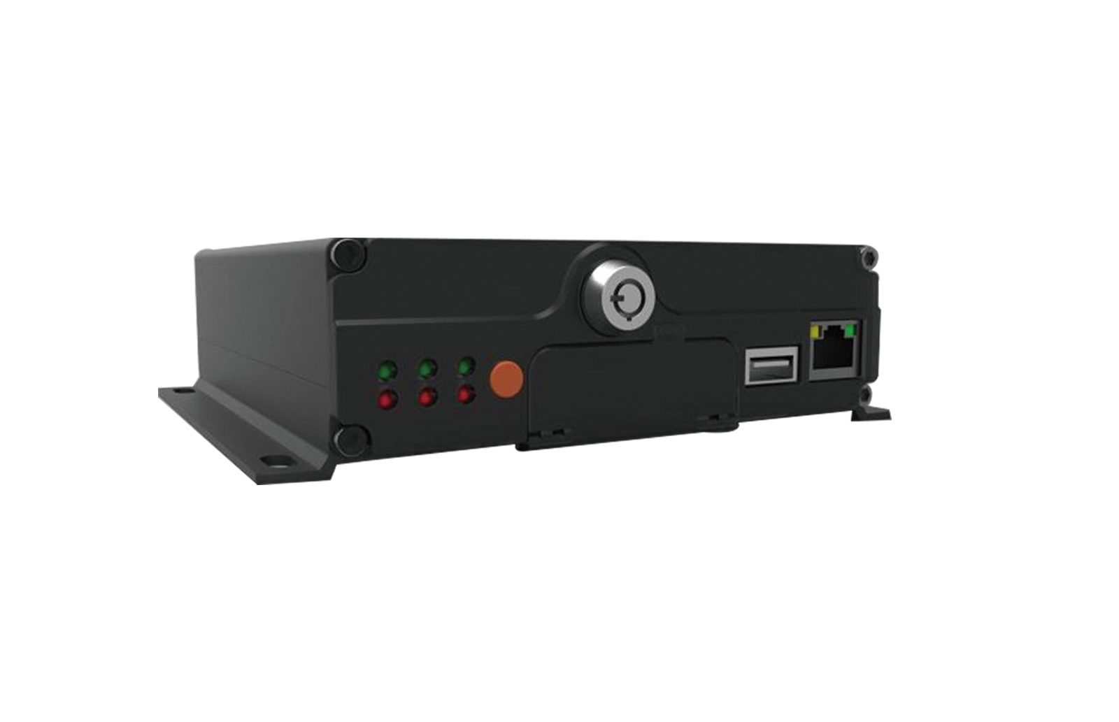 4G Voice Intercom BD Module NTSC Mobile Vehicle DVR With AL Function