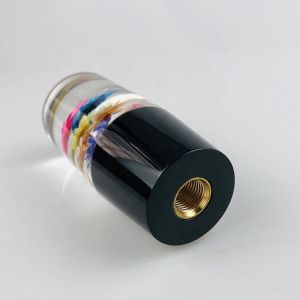 Clear Car Resin Shift Knob Custom With Real Flower Inside