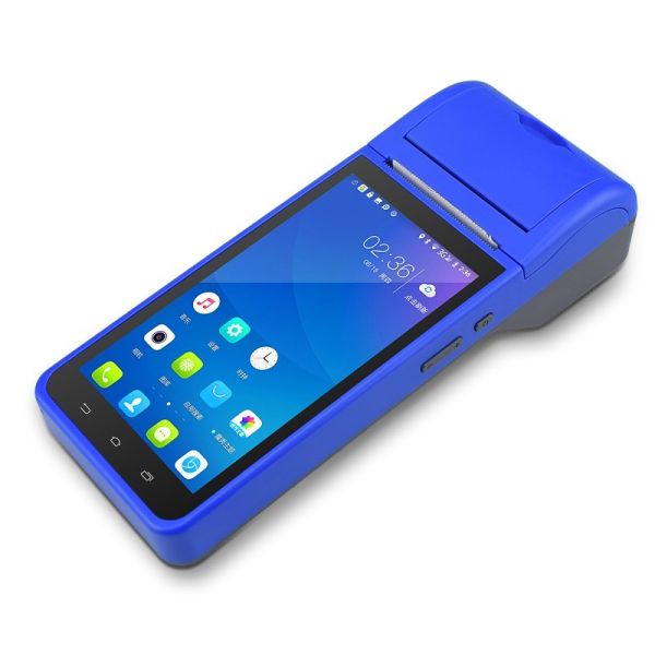 8/16/32G EMMC Storage 5.5 Inch Android Handheld POS System for Fast Food and