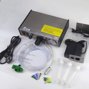 Semi Automatic Fiber Epoxy Injection Machine Ferrule Fiber Epoxy Dispensing