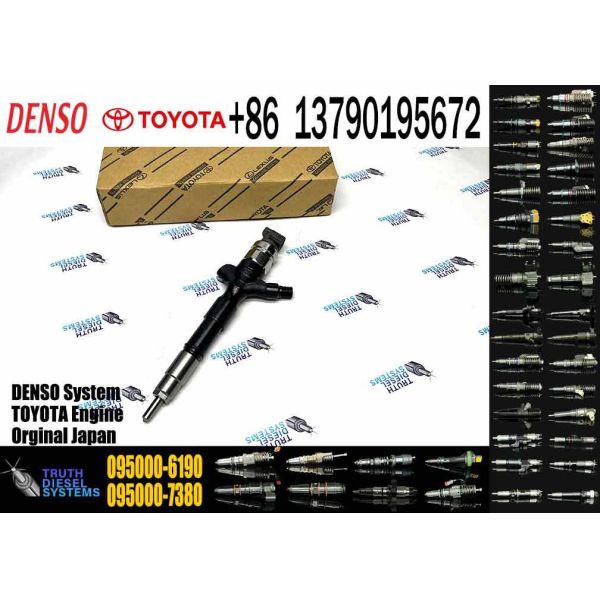 Diesel Injector 095000-6190 23670-30100 Suitable for Toyota HILUX Engine.