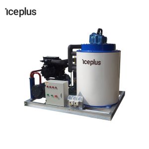Big Capacity Flake Ice Maker Machine Convenient Batching Plant Use