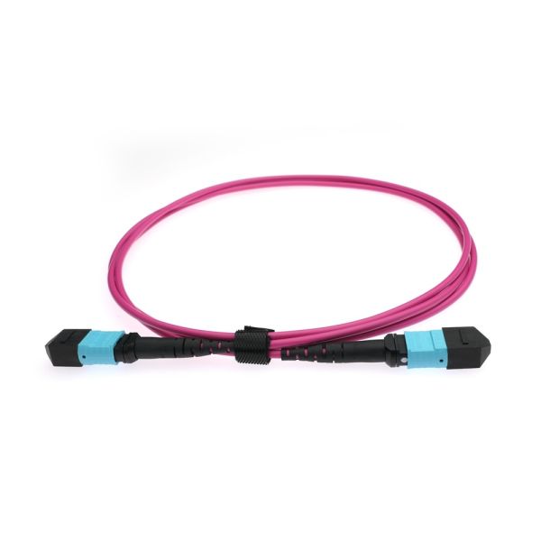 Type A/B/C Polarity 12 Fiber MPO MTP OM4 Fiber Optic Cable for Fast Data