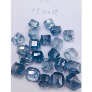 Blue Uncut HPHT Rough Diamond Industrial Synthetic Diamond For Gem