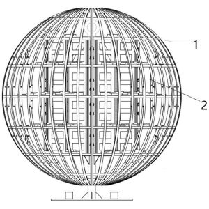 P1.818 Customized LED Screen Spherical IP31 With Immersive Visual Technology