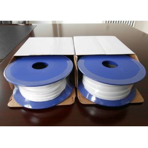 Smooth Expanded PTFE Gasket Tape / One Side Adhesive PTFE Sealing Tape
