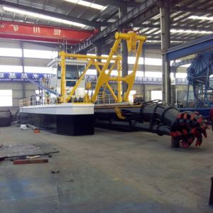 Steel Hydraulic Suction Dredger Equipment For Mud And Debris Removal
