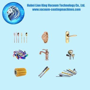 Full Automatic Utensil Titanium Nitride Coating Equipment Utensil PVD Coating