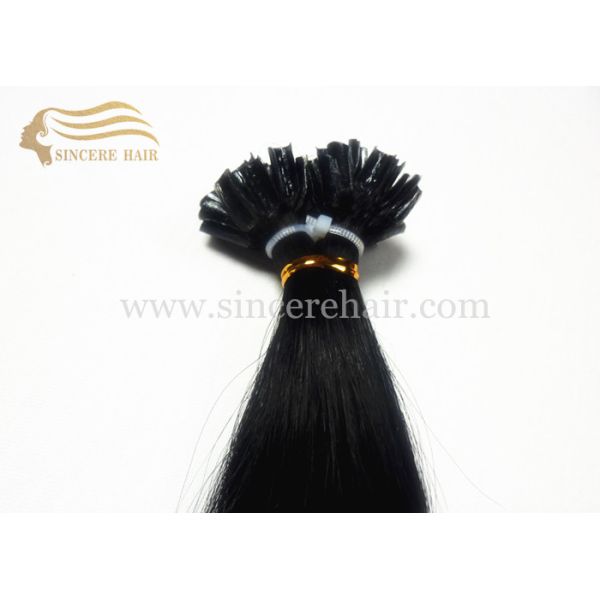 22" Italian Keratin Fusion U-Tip Hair Extensions for sale - 1.0 G Black Pre-Bonded U Tip Hair Extensions For Sale 20" RED Italian Keratin Fusion U-Tip Hair Extensions for sale - Hot Red 50 CM Pre-Bonded U Tip Hair Extensions For Sale