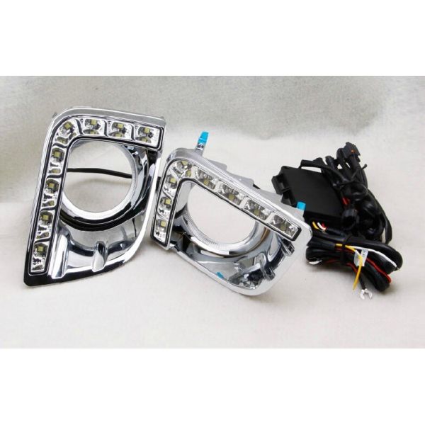 Toyota Prado 4000 FJ150 2010 LED Daytime Running Lights Car LED DRL Daylight