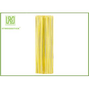 Multi - Function Wooden Kabob Skewers , Dried Round Party Cocktail Sticks