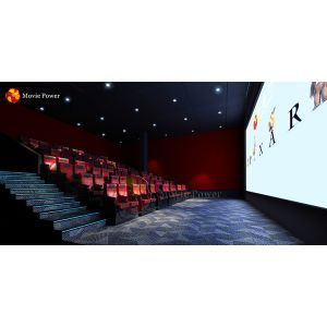 China Power Immersive Electric Leather Chair Amusement 5D Movie Theater on sale