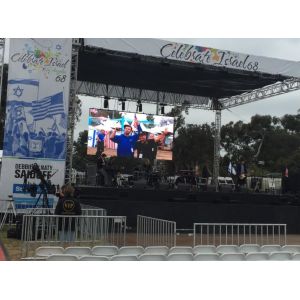 640x640mm SMD2727 Outdoor Rental LED Display P5 Led Screen Long Lifespan
