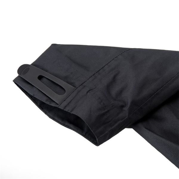 100% Polyester Men'S Waterproof Work Rain Jacket Multi Pockets Lightweight Outdoor