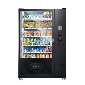 Micron Commercial Cheap Snack Drink Vending Machine With Card Reader Coin Cash