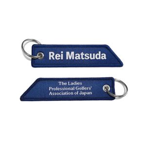 Wholesale Rectangle Woven Key Chain Affordable Woven Keyring 12cm*2.5cm from china suppliers