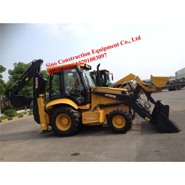 XT876 8.4 Ton 0.8m3 Backhoe Loader