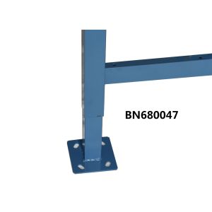 Durable Adjustable Height Mobile Workbench , Industrial Work Table With Casters