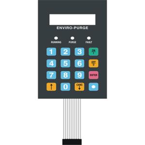 China 4*4 Matrix Array/Matrix Keyboard 16 Key custom Membrane Switch Keypads on sale