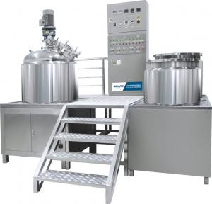 China 220V / 380V Body Lotion Making Machine Electrical Industrial Homogenizer/China cosmetic mixing equipment distributor on sale