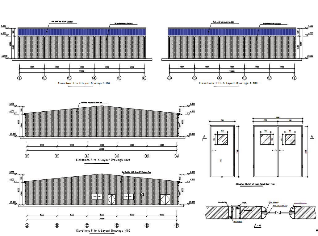 High Strength Load-Bearing Large Span Prefabricated Steel Structure Workshop for Industrial Buildings