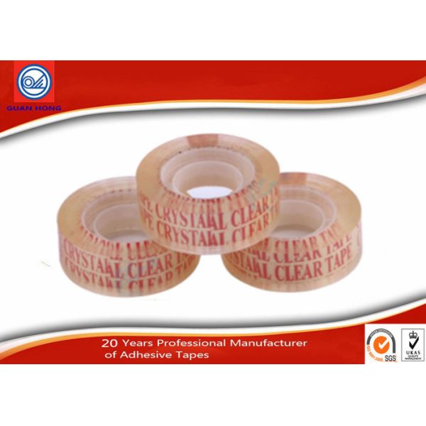 High Track Crystal Cello BOPP Stationery Tape Invisible Adhesive Clear