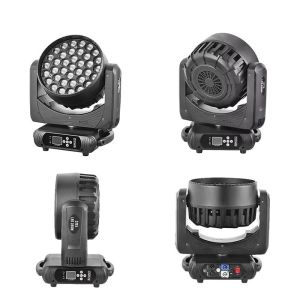 ATG 4in1 Big Bee Eye Moving Head 37pcs*15w Stage Lighting RGBW Dye Light LED