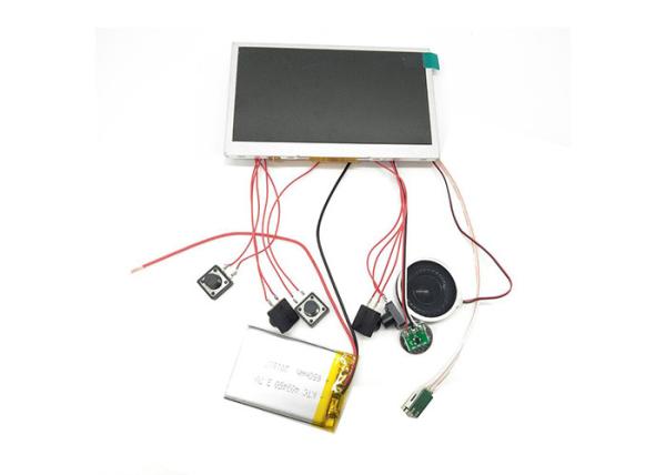 Quality IPS Screen Recordable Greeting Card Module Built With With Speaker And Flash for sale