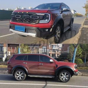 China Raptor Style Front Car Bumpers Head Light For Everest Upgrade 2022+ Everest Facelifts Bodykit on sale
