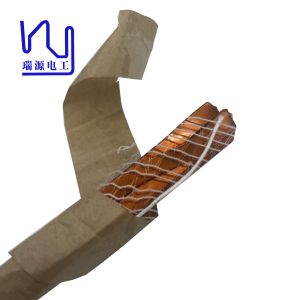 Wholesale Enameled Coated CTC wire With Paper Insulation Flat Copper Wire from china suppliers