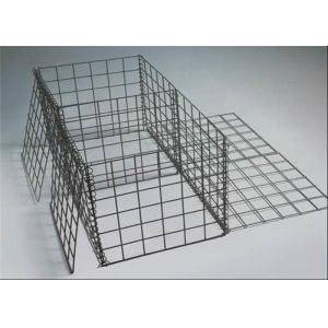 Assembled 2*1*1m Pvc Coated Galfan Gabion Baskets