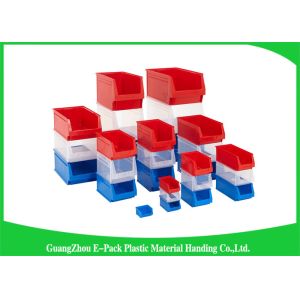 Top Plastic Solid Warehouse Storage Bins Space Saving Long Service Life PE