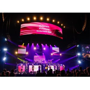 P2.5 Flexible LED Display Soft Innovative Curved Shape of Advertising Screen