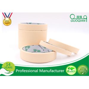 General Use Sticky Crepe Paper Rubber Adhesive Tape for Auto Car Painting , 2" x