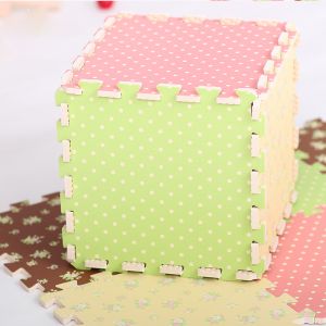 10 Colors 30*30cm 9pcs/Set Kids Foam Mat Heat Transfer Printing