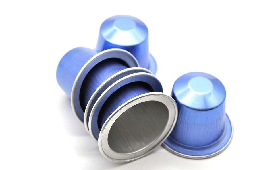 Custom Empty Aluminum Foil Empty Capsules With Foil Lid Logo Available